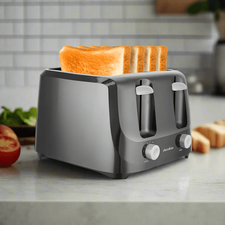 Decakila Kitchen Appliances Decakila 4 Slides Toaster 1500W - KETS010B