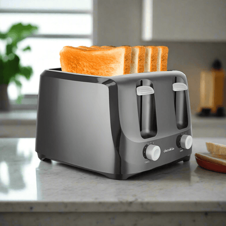 Decakila Kitchen Appliances Decakila 4 Slides Toaster 1500W - KETS010B