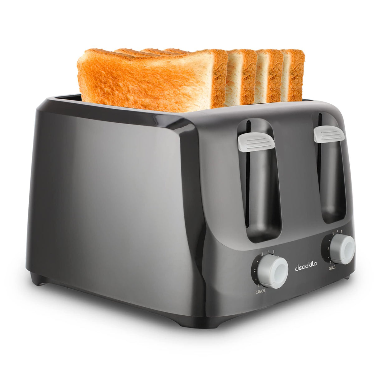 Decakila Kitchen Appliances Decakila 4 Slides Toaster 1500W - KETS010B