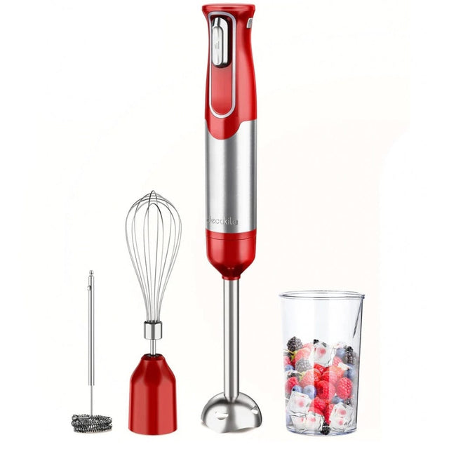 Decakila Kitchen Appliances Decakila 5 in 1 Cordless Hand Blender Set 100W - KMJB021R & KMJB021B