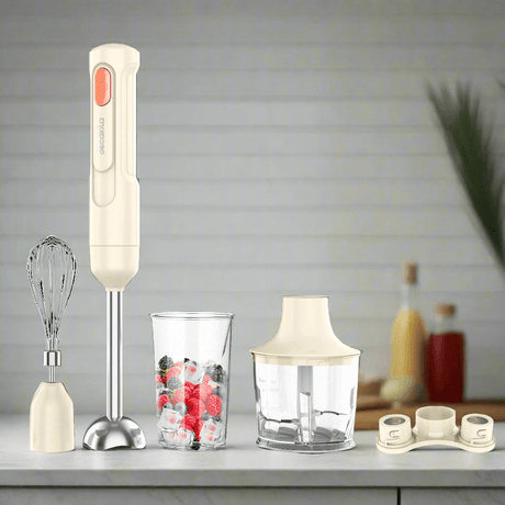 Decakila Kitchen Appliances Decakila 5 in 1 Cordless Hand Blender Set 60W - KMJB042G & KMJB042W