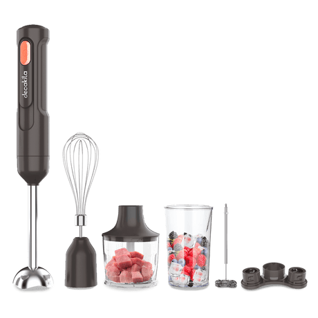 Decakila Kitchen Appliances Decakila 5 in 1 Cordless Hand Blender Set 60W - KMJB042G & KMJB042W