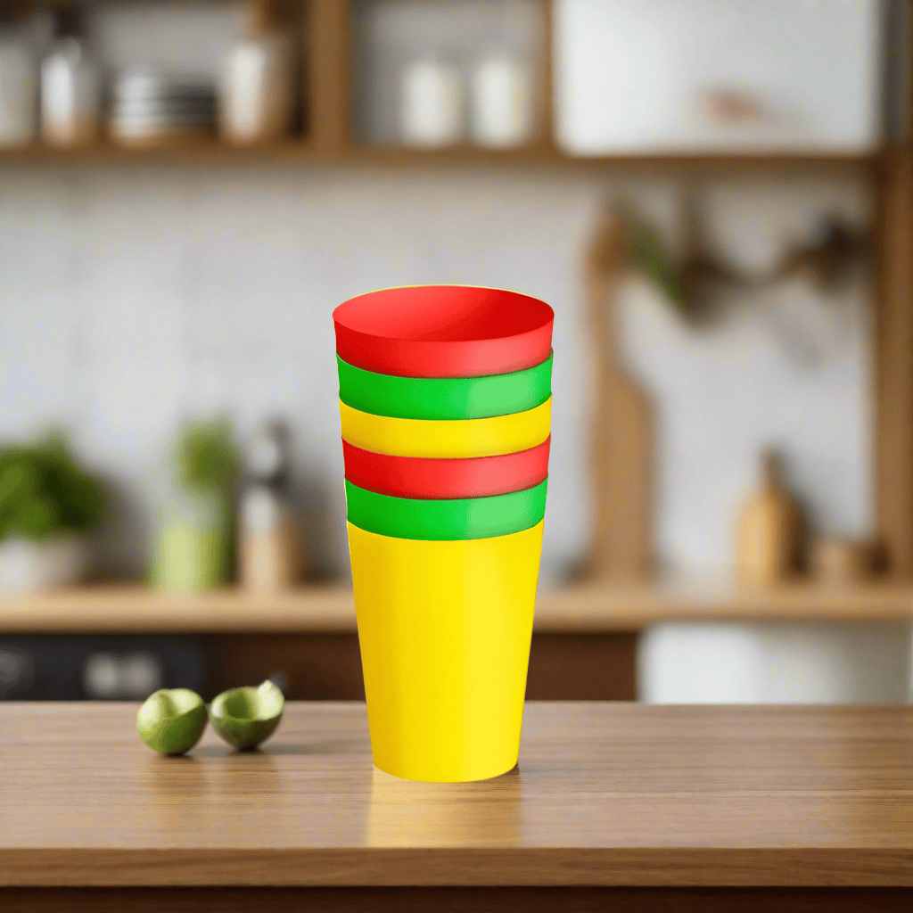 Decakila Kitchen Tools & Accessories Decakila 6 Pieces Plastic Cup Set - KMTT128P