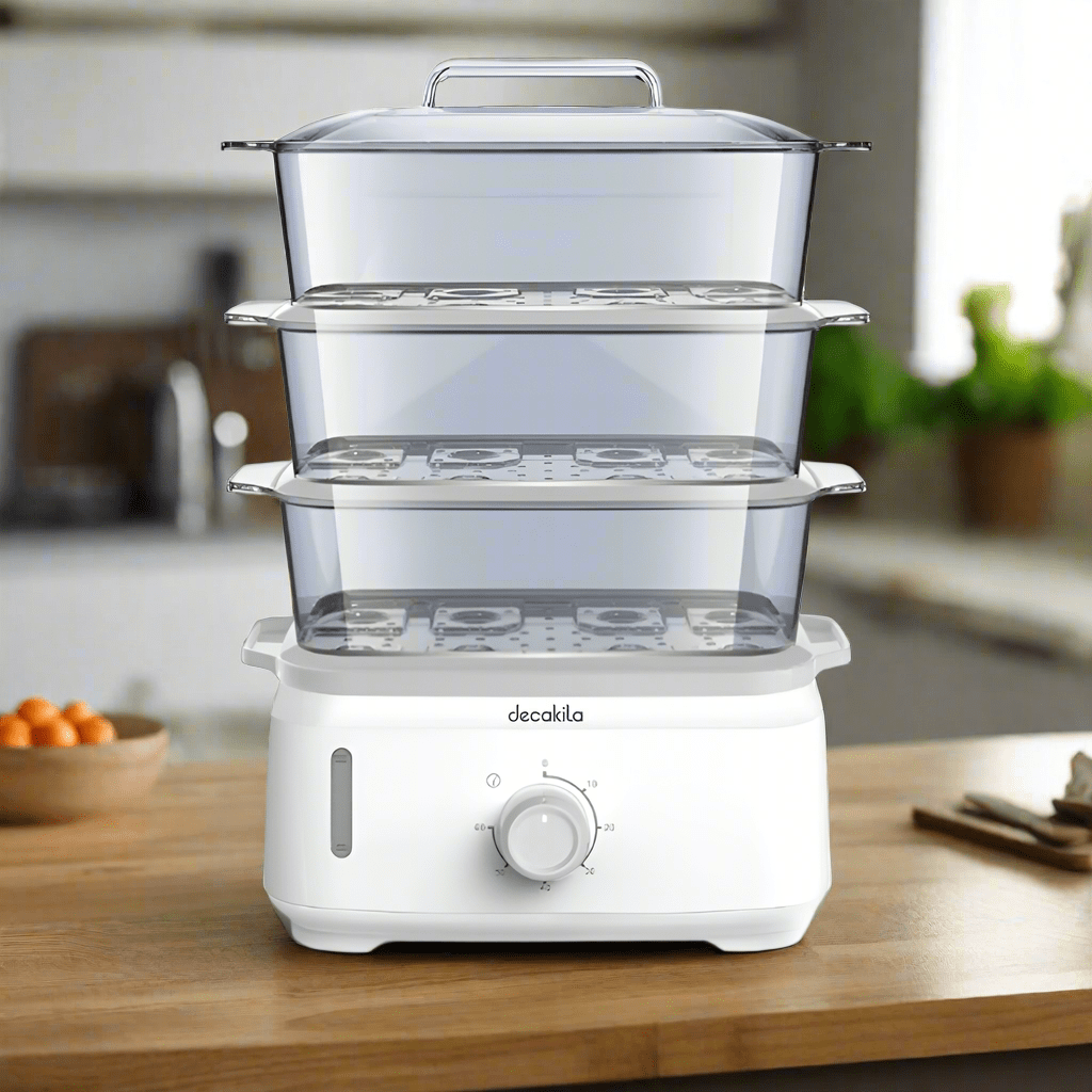 Decakila Kitchen Appliances Decakila 9L 3 Layer Food Steamer 950W - KEER011W