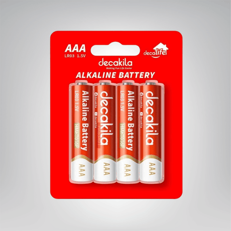 Decakila Batteries & Chargers Decakila AAA Alkaline Battery 1.5V - HMHT016P