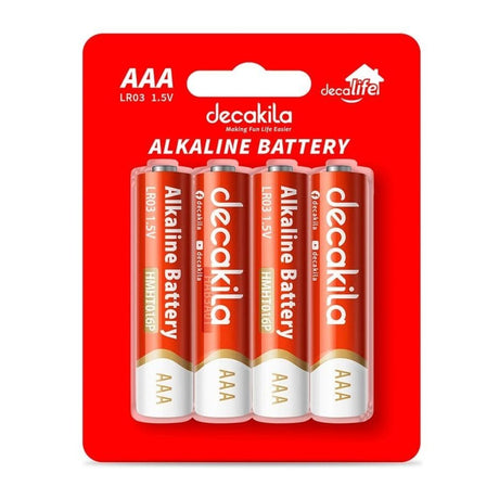 Decakila Batteries & Chargers Decakila AAA Alkaline Battery 1.5V - HMHT016P