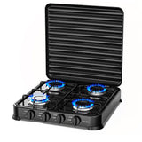 Decakila Kitchen Appliances Decakila Four Burner Gas Stove - KMGS010B