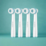 Decakila Personal Care Tools Decakila Four Pieces Electric Replacement Brush Heads - KMTB018W