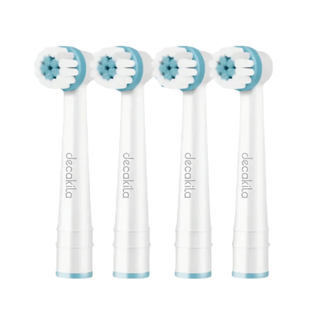 Decakila Personal Care Tools Decakila Four Pieces Electric Replacement Brush Heads - KMTB018W
