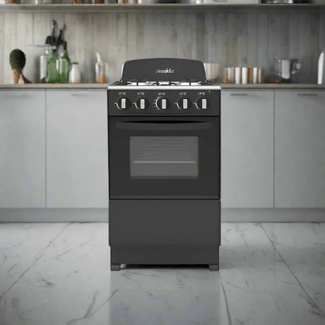 Decakila Kitchen Appliances Decakila Gas Stove & Freestanding Oven - KUGS003B