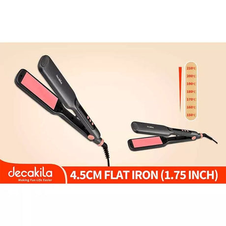 Decakila Home Accessories Decakila Hair Straightener 64W - KEHS035B