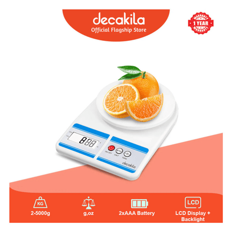 Decakila Kitchen Appliances Decakila Kitchen Scale - KMTT091W
