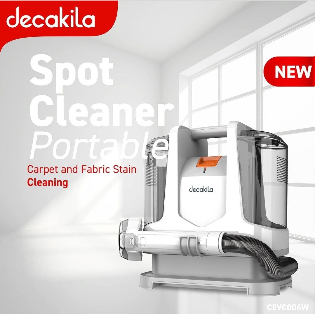 Decakila Steam & Vacuum Cleaner Decakila Portable Spot Cleaner 400W - CEVC006W