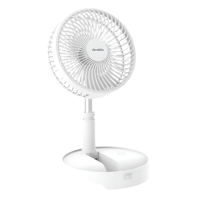Decakila Fan & Cooler Decakila Rechargeable Mini Telescopic Fan - KMFC014W