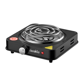 Decakila Kitchen Appliances Decakila Single Hot Plate 1000W - KECC001B