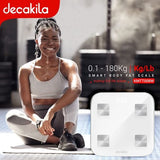 Decakila Kitchen Appliances Decakila Smart Body Fat Scale 180KG - KMTT008W