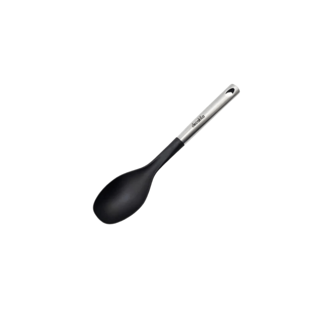 Decakila Kitchen Utensils Decakila Stainless Steel & Plastic Solid Spoon - KMTT044B