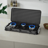Decakila Kitchen Appliances Decakila Triple Burner Gas Stove - KMGS009B