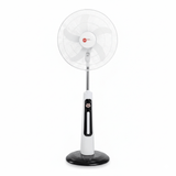 Decakila Fan & Cooler H&A 18-Inch Rechargeable Standing Fan with Remote, LED Light & USB Port - 300A-18
