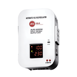 Decakila Power Management & Protection H&A 5000W Digital Wall-Mounted Voltage Regulator Stabilizer - H&A-WM-5000W