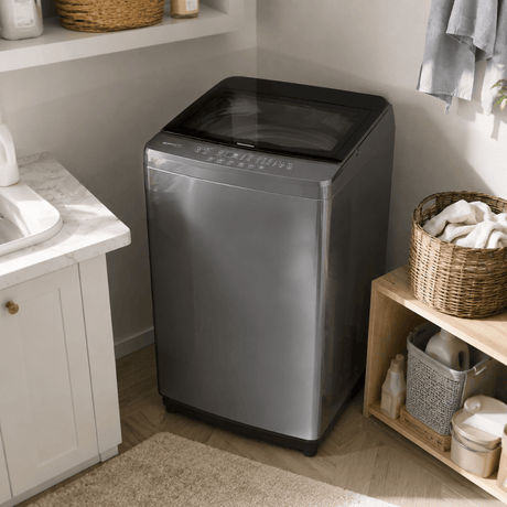 Decakila Home Accessories H&A 8kg Top Load Automatic Washing Machine with Digital LED Display - H&A-XQB-80C06