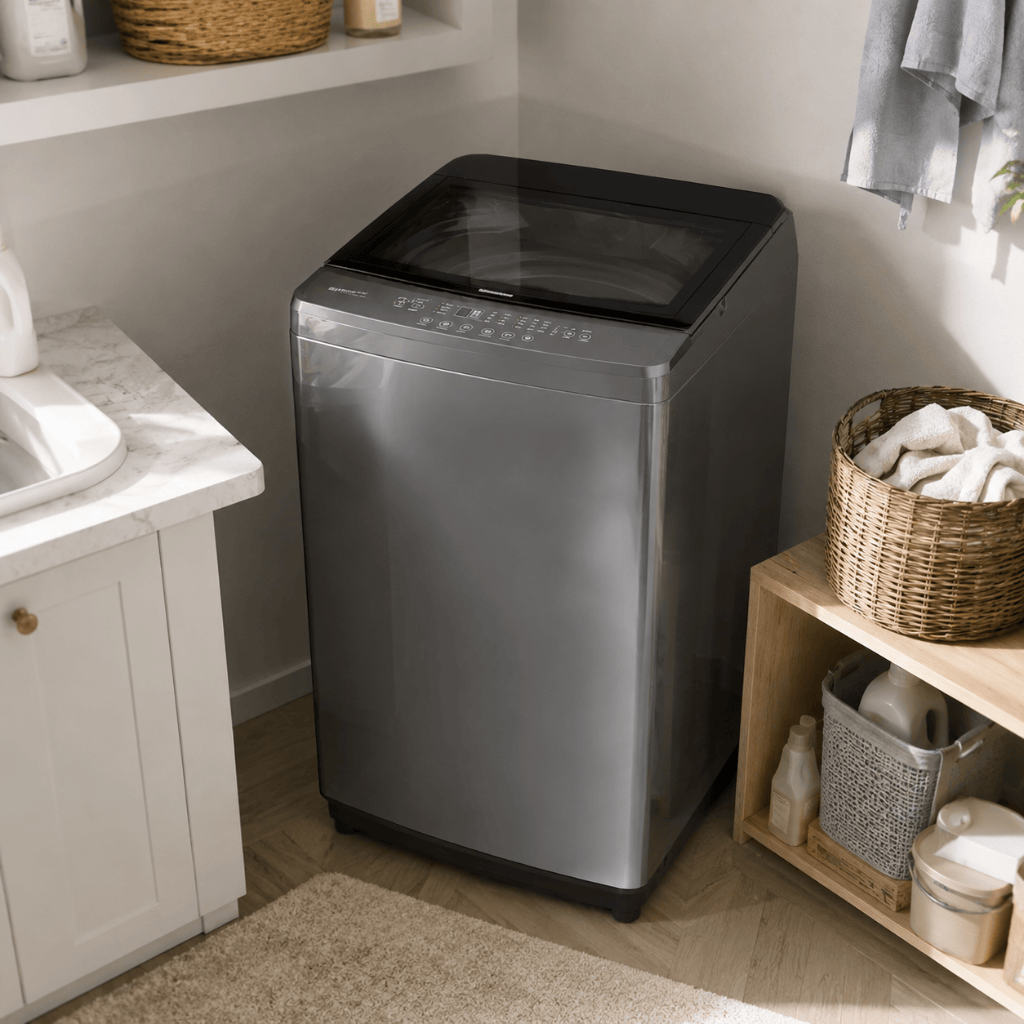 H&A 12kg Fully Automatic Top Load Washing Machine with Pump & Digital LED Display - H&A-XQB-120C06