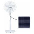 Decakila Fan & Cooler Vnice 16" Pedestal Solar Rechargeable Fan