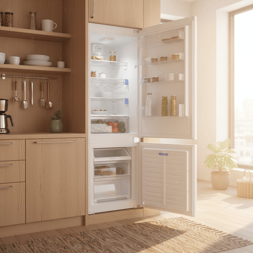 Decordin Refrigerators & Freezers Built-In Refrigerator Double Door 180L  - T2761M