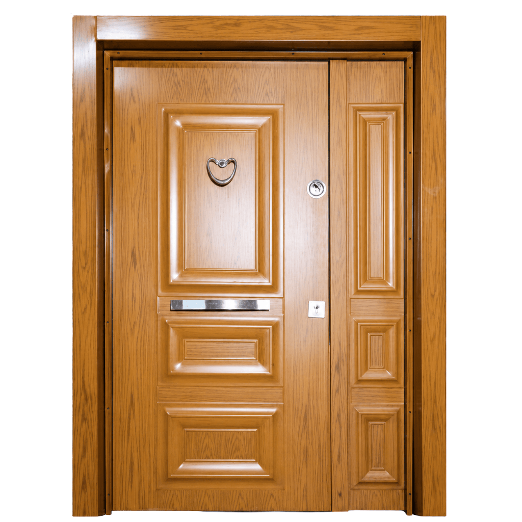 Decordin Security & Entrance Doors Full-Metal All-Weather Security Entrance Door with Mono Lock