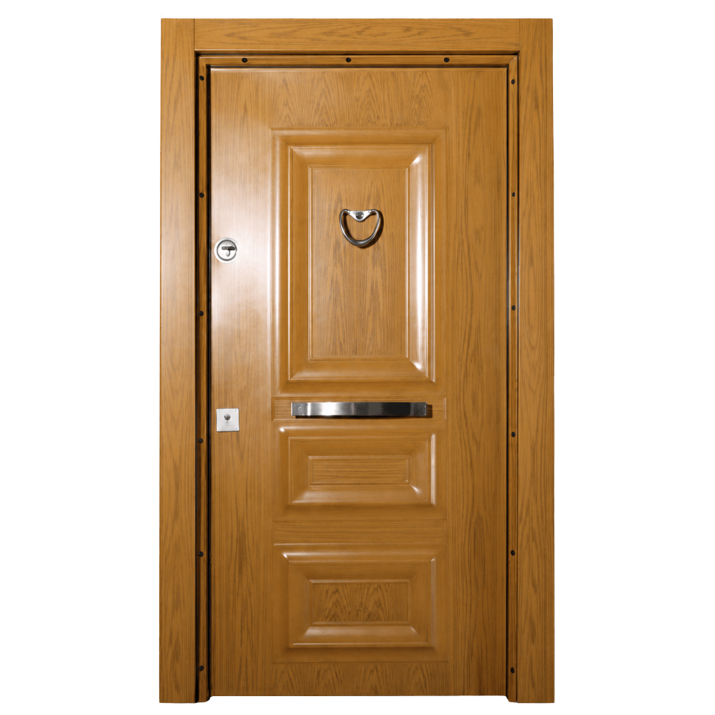 Decordin Security & Entrance Doors Full-Metal All-Weather Security Entrance Door with Mono Lock