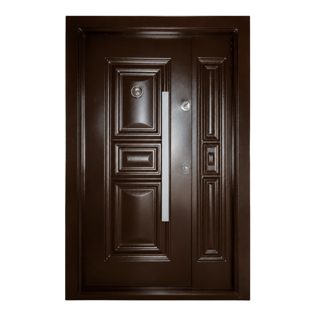 Decordin Security & Entrance Doors Full-Metal All-Weather Security Entrance Door with Mono Lock