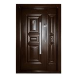 Decordin Security & Entrance Doors Full-Metal All-Weather Security Entrance Door with Mono Lock