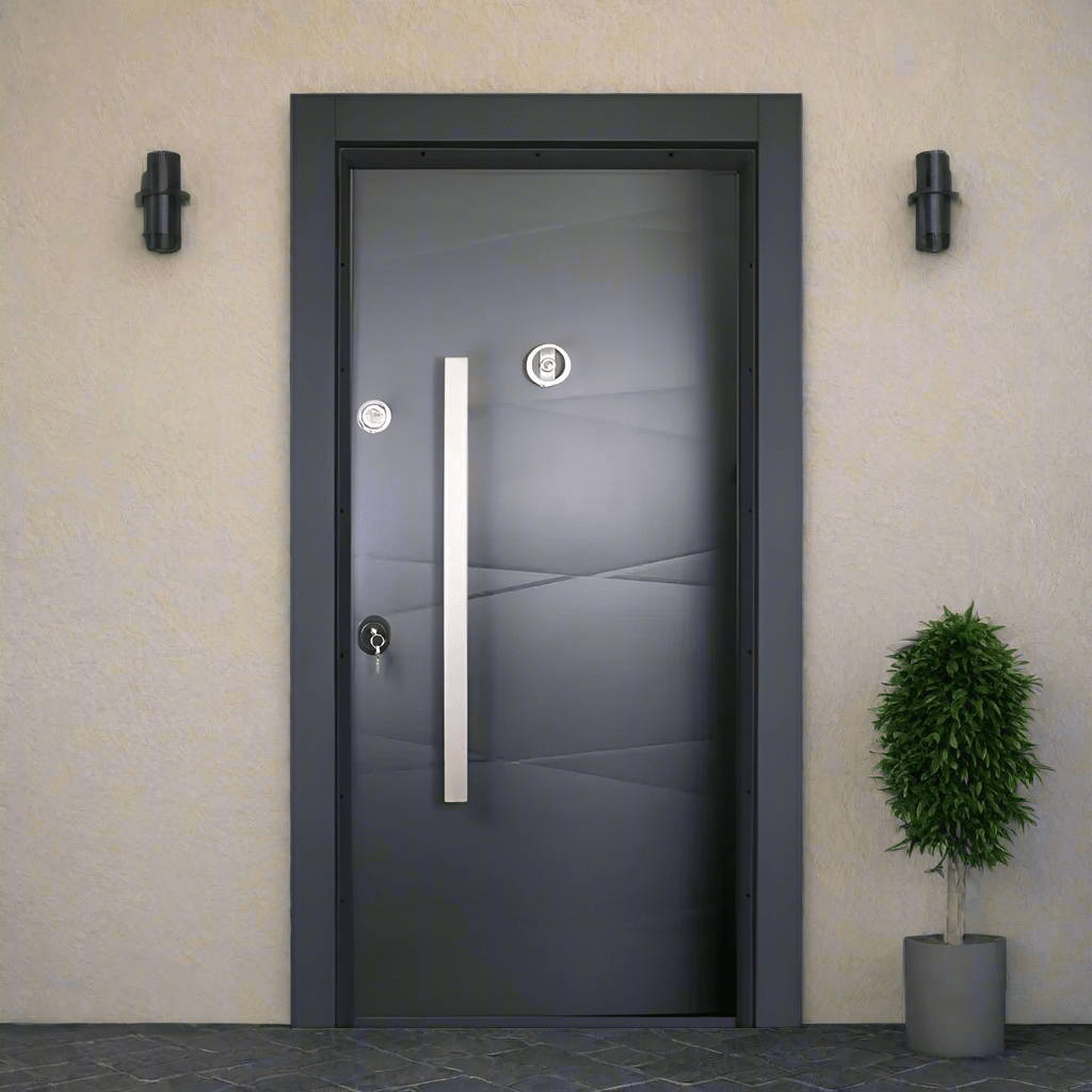 Decordin Security Doors Full Metal Single Door - PMR-030