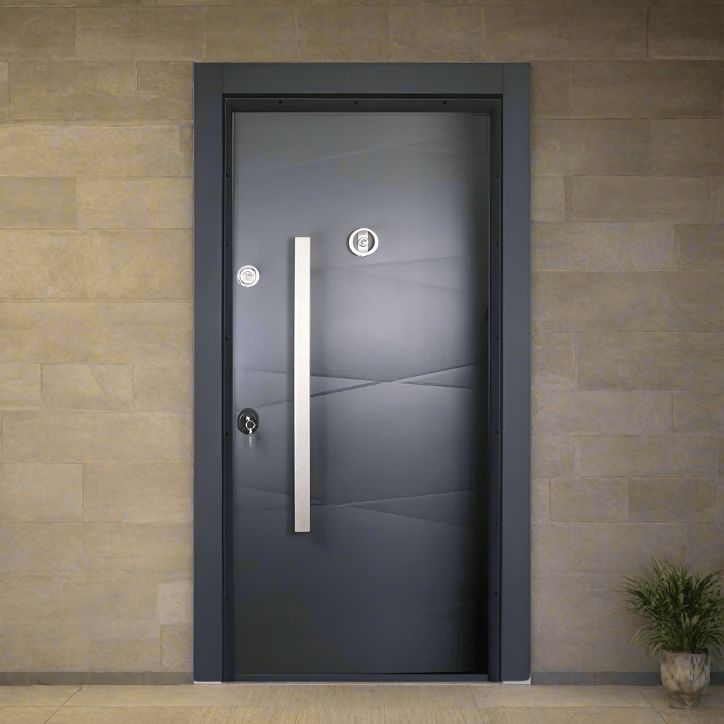 Decordin Security Doors Full Metal Single Door - PMR-030
