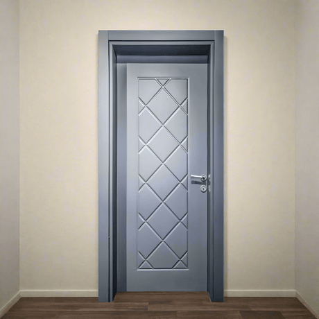 Decordin Security Doors Interior Grey With Texture Door