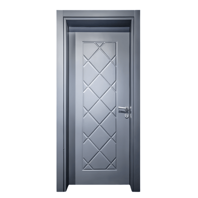 Decordin Security Doors Interior Grey With Texture Door