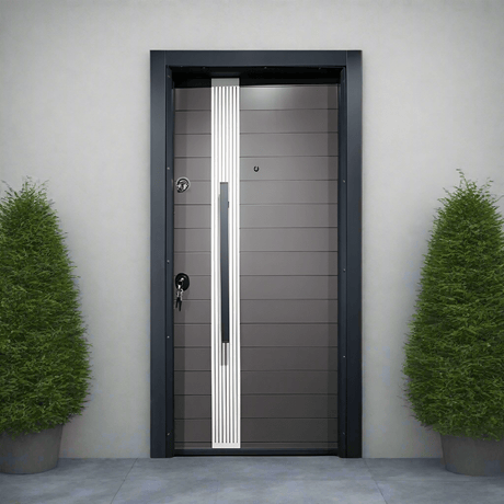 Decordin Security Doors Laminox Single Door - IBR-004