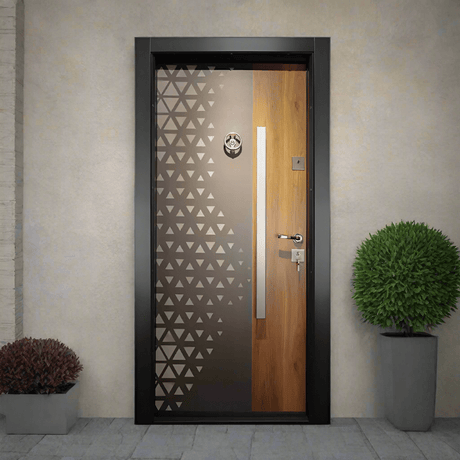 Decordin Security Doors Laminox Single Door - IBR-006