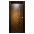 Decordin Security & Entrance Doors Laminox Wood-Finish Security Entrance Door with Mono Lock