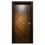 Decordin Security & Entrance Doors Laminox Wood-Finish Security Entrance Door with Mono Lock