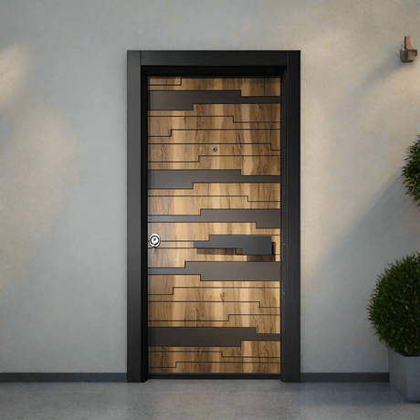 Decordin Security Doors Luxury Single Door - PORTAL 016