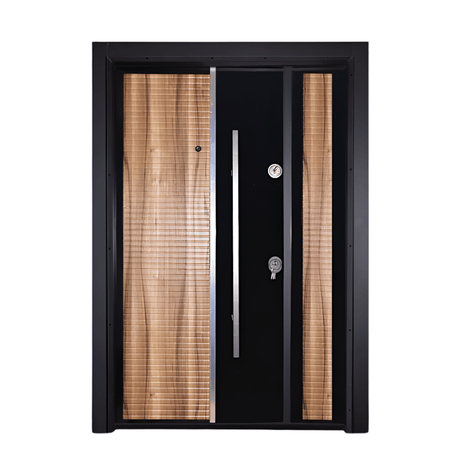 Decordin Security Doors PVC Laminated One & Half Door - PMR 023