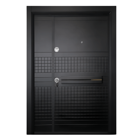 Decordin Security Doors PVC Laminox Portal One & Half Door - PMR-016