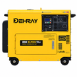 Dehray Generator Dehray 5.0KVA Single Phase Diesel Generator with Digital I-AVR – RDE6700TAI