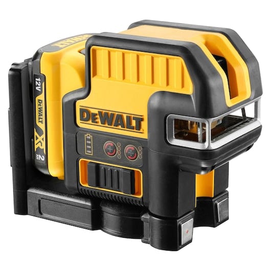 DeWalt Laser Measure DeWalt 12V XR 5 Spot Cross Line Red Laser - DCE0825D1R-QW