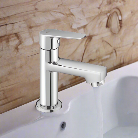 Donald Bathroom Stainless Steel Single Cold Pillar Basin Faucet Tap