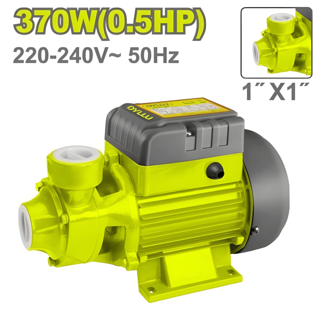 Dyllu Centrifugal Pumps Dyllu 0.5HP Peripheral Pump 370W  - DTWPVA01