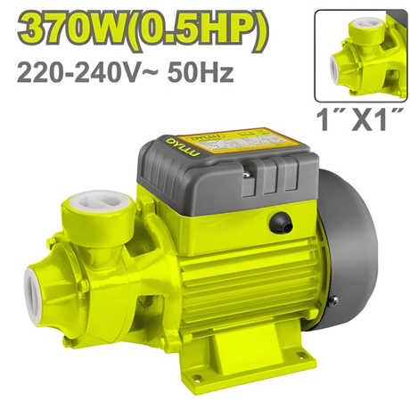 Dyllu Centrifugal Pumps Dyllu 0.5HP Peripheral Pump 370W  - DTWPVA01