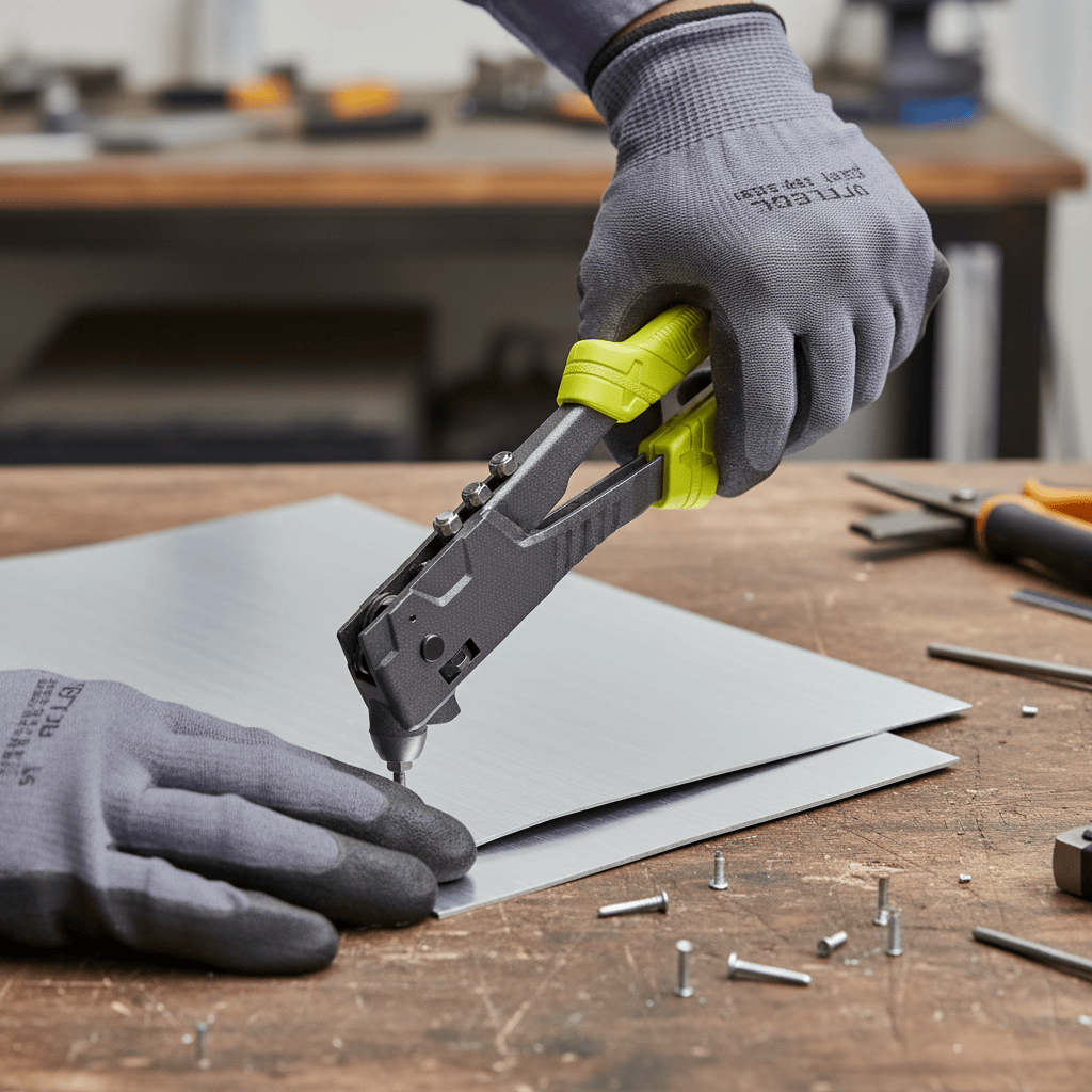 Dyllu Staplers Riveters & Fasteners Dyllu 10.5″ Hand Riveter – DTHR2610