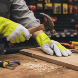 Dyllu Work Gloves Dyllu 10.5" Leather Gloves - DTLG0105